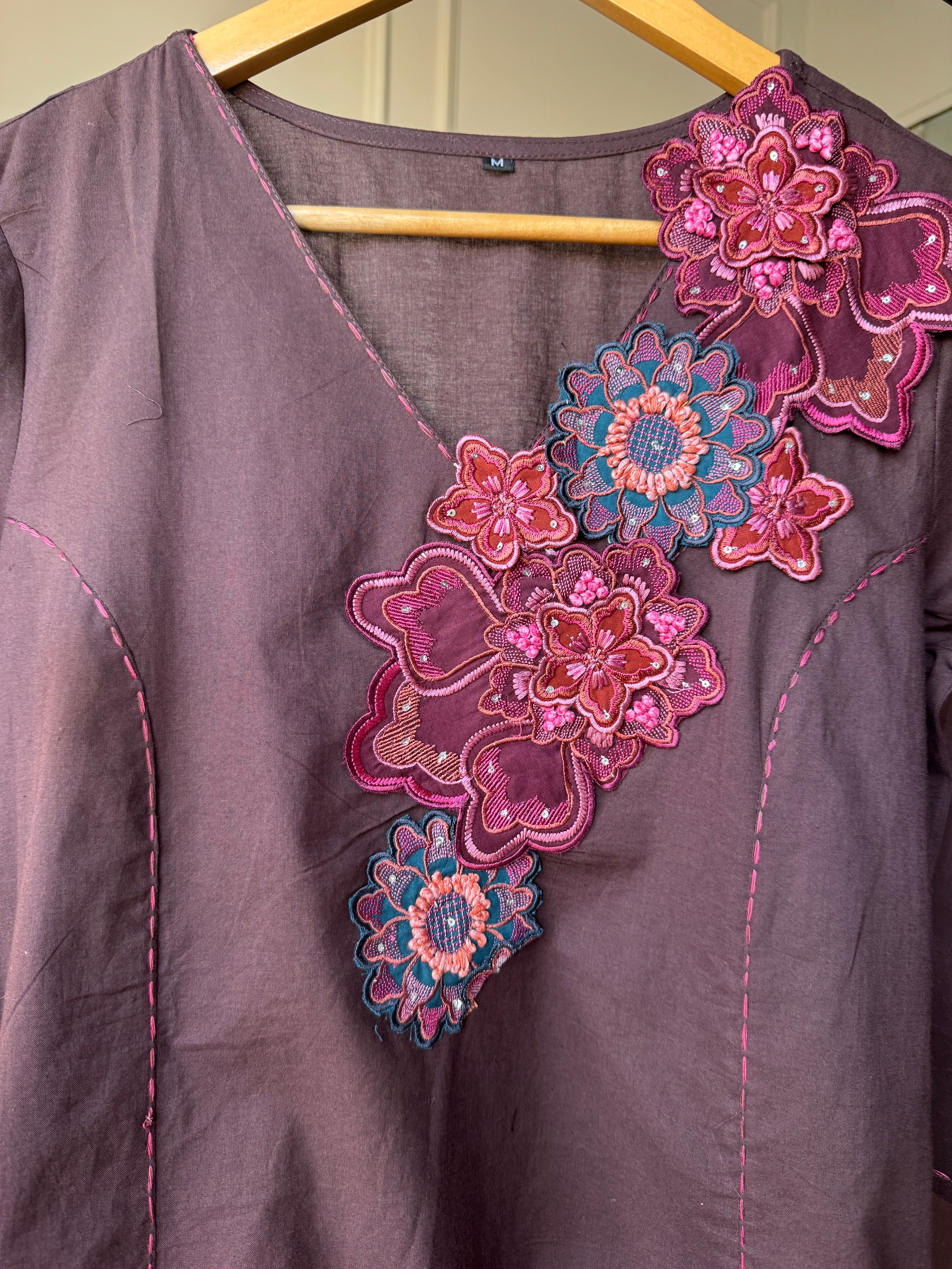 Unnati Embroided Cotton Dress