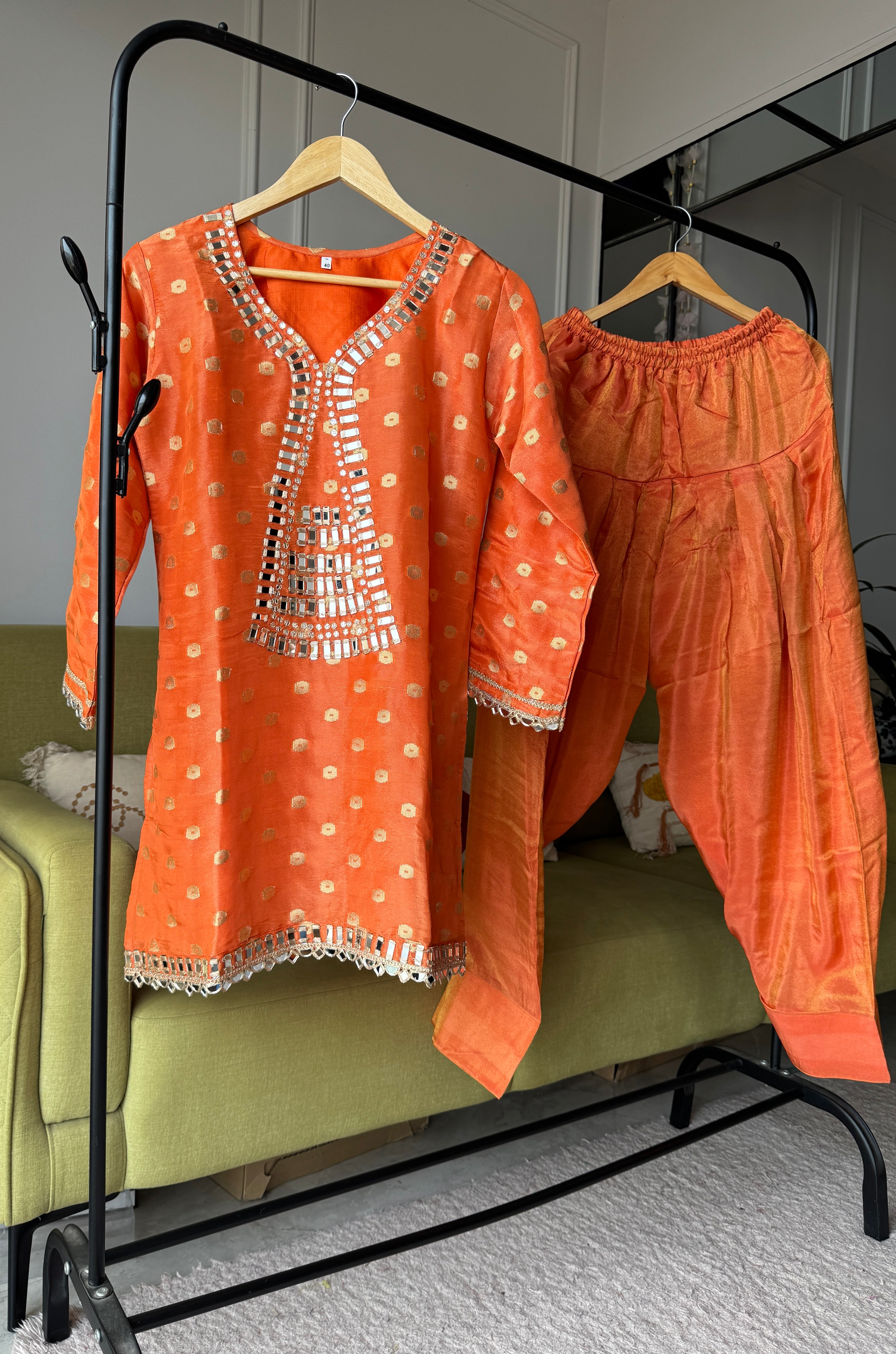 Yashasvi Short Kurta Farshi Salwar Dress
