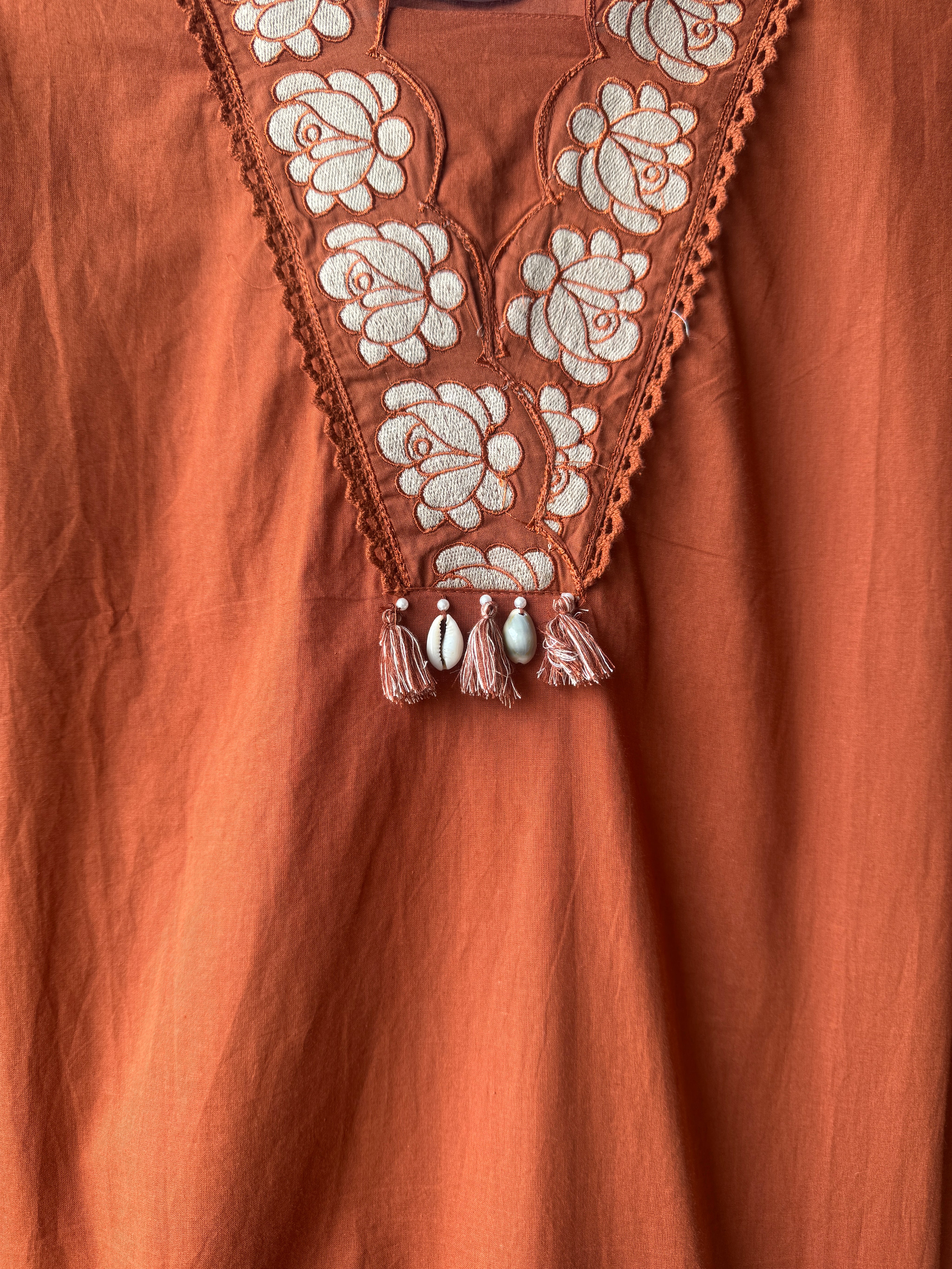 Monika Flower Embroided Dress