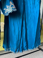 Apurva Silk Scalloped Leather Work Dress