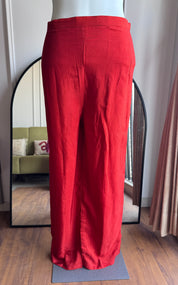 Sahita Knot Work  Straight Cut Dress-Rust (Make to Order)