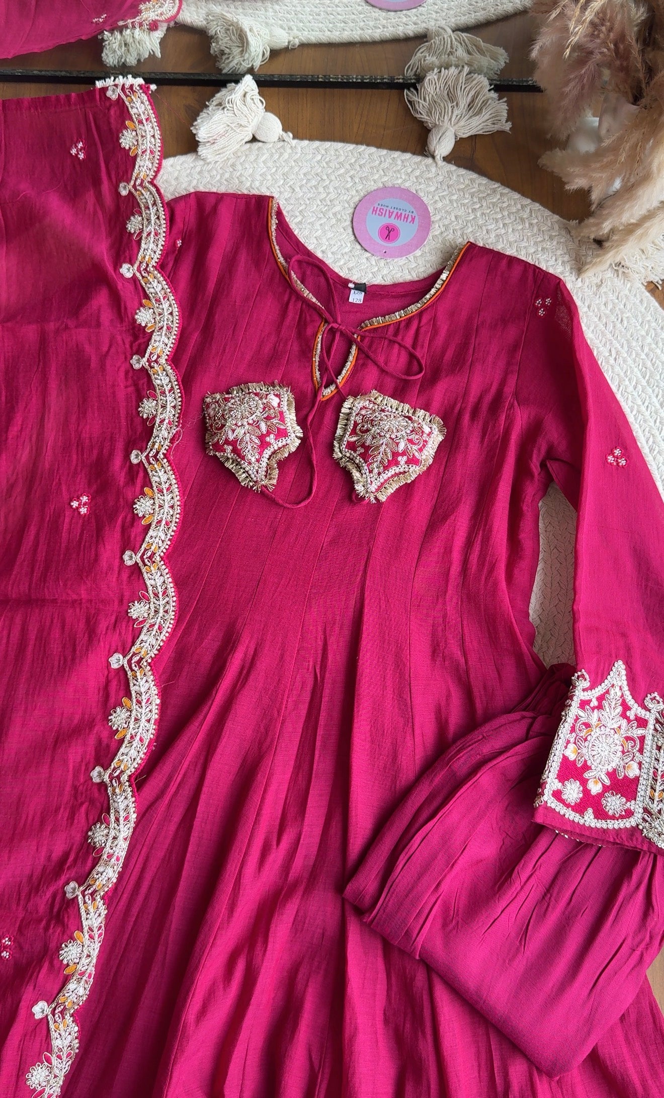 Priyanka Anarkali dress- Pink
