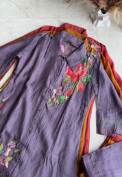 Tara Mul Chanderi Coord Set (Pre Order 10 Days)