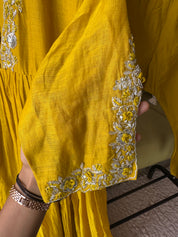 Pralambika Designer neck anarkali dress