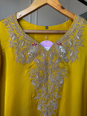 Tripti Gajji Silk Zari Handwork Dress