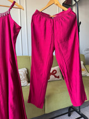 Tulsi Handwork Muslin Dress