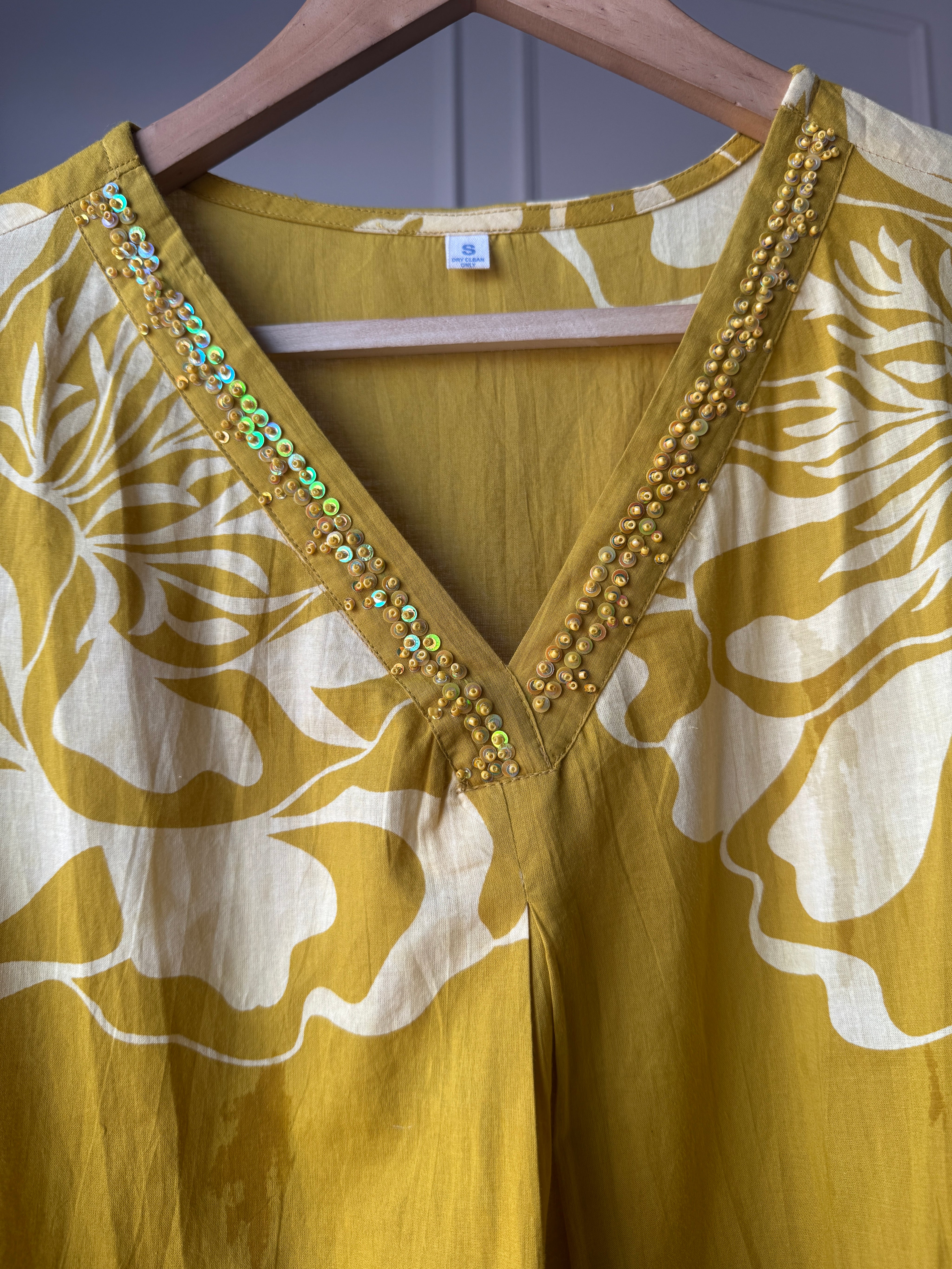 Preeti Aline floral dress