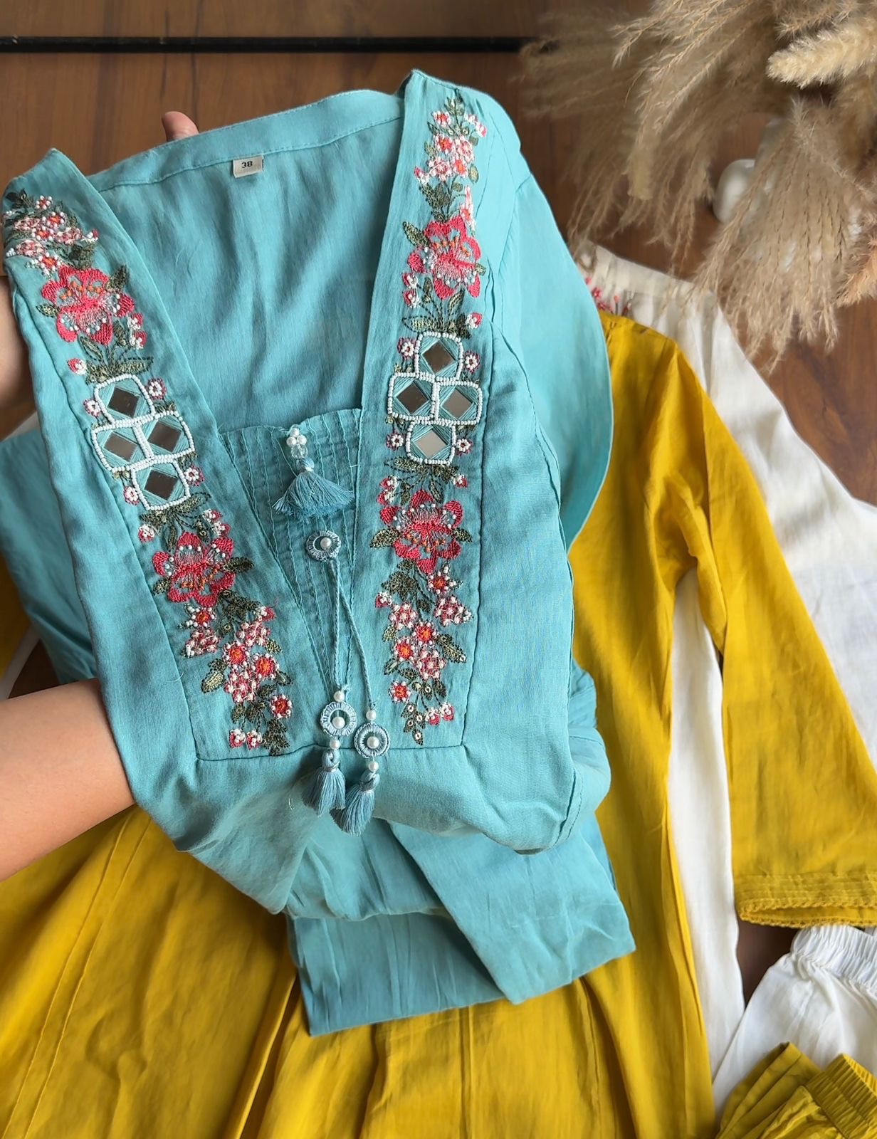 Paheli Mul Cotton Dress