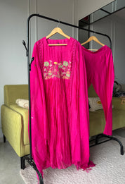 Gayatri Mul Chanderi Handwork Dress