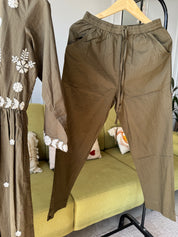 Sashi Embroided Cotton Dress