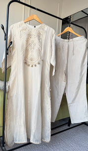 Prapti Tissue Zari Work Dress