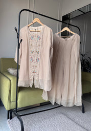 Reshma Handwork Coord Set- Beige (Make to Order)
