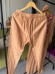 Sarika Embroided Mul Chanderi Dress