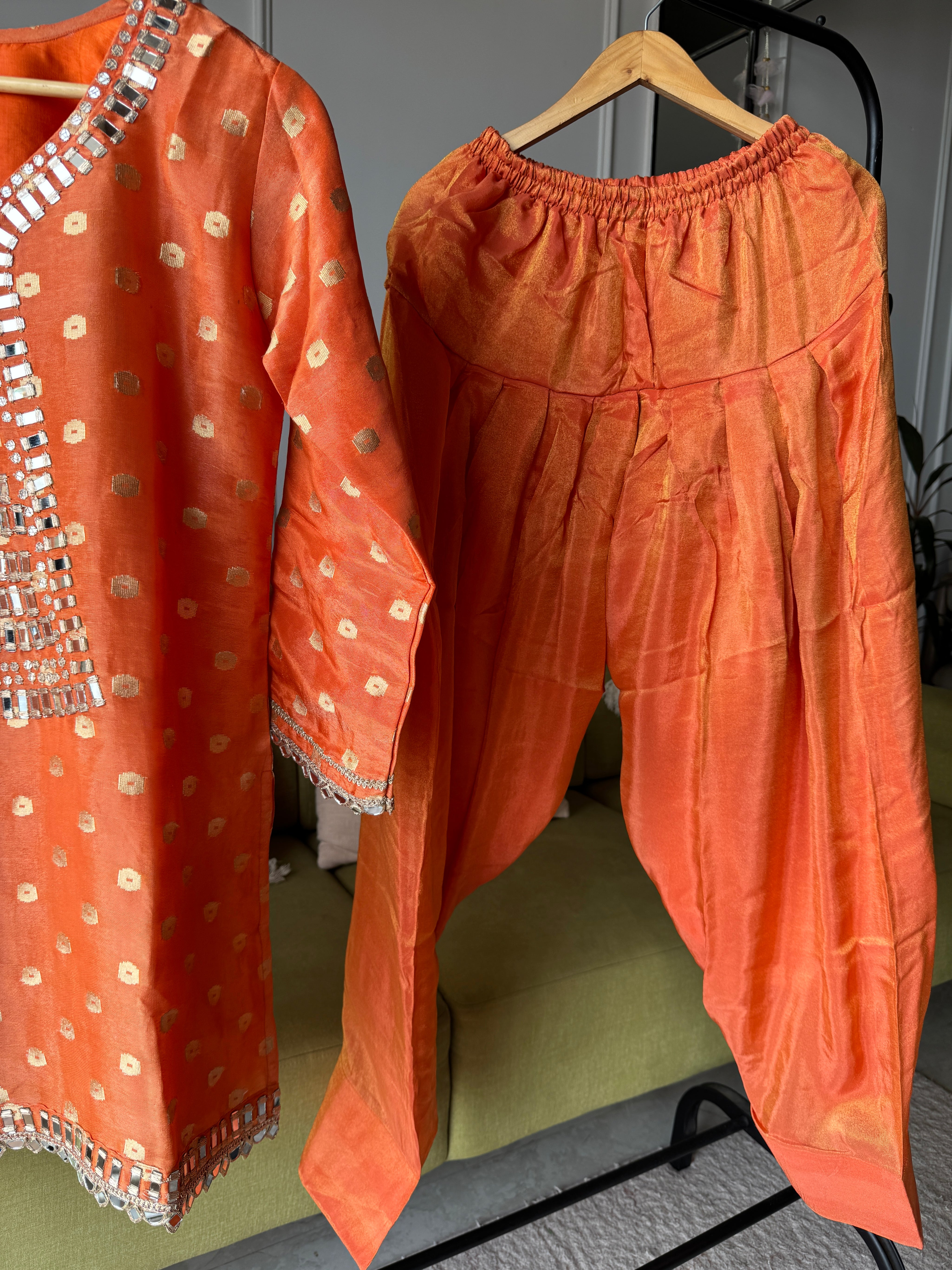 Yashasvi Short Kurta Farshi Salwar Dress