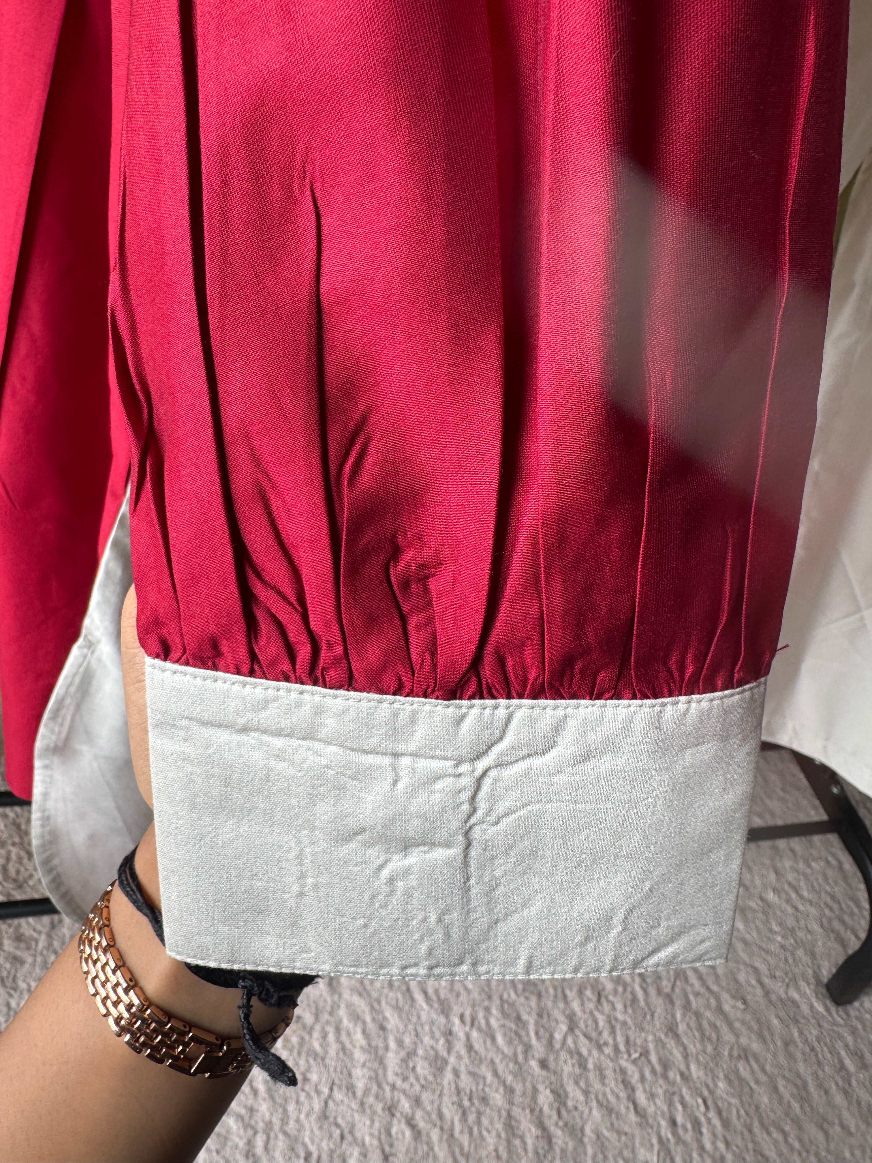 Riya Satin Silk Coord Set