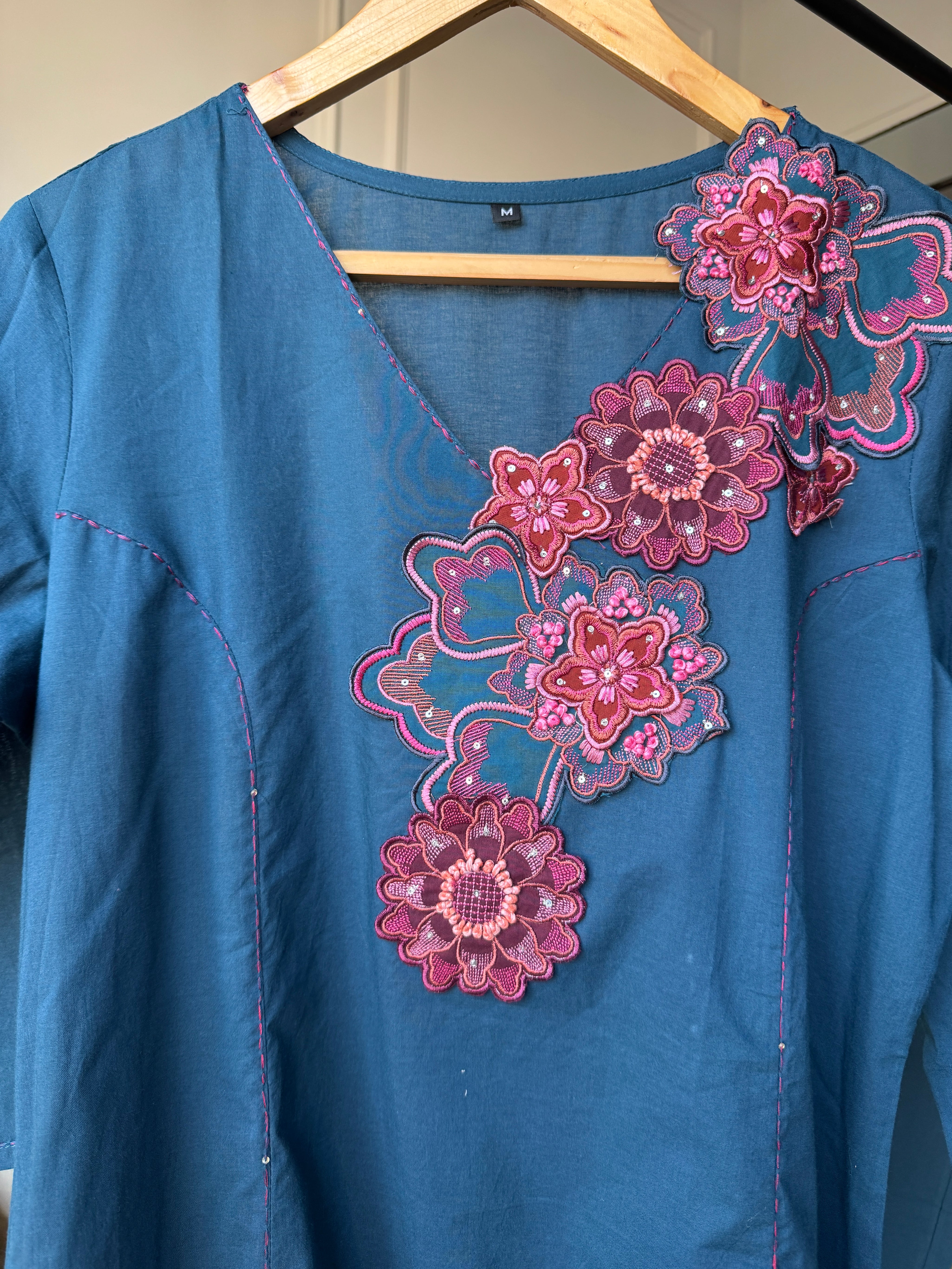 Unnati Embroided Cotton Dress