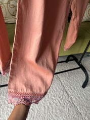 Ayushi Mul Chanderi  Embroided Coord Set