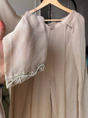 Reshma Handwork Coord Set- Beige (Make to Order)