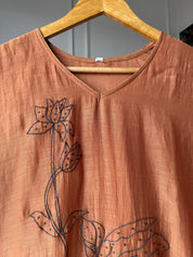 Tarini Mul Chanderi Aline Dress