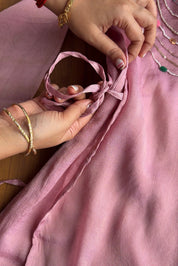 Ishika Three Piece Coords - Baby Pink