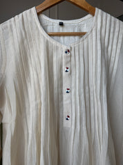 Sudha Embroided Khadi Cotton Coord Set