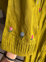 Tani Cotton Embroided Anarkali  Dress