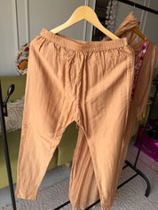 Sarika Embroided Mul Chanderi Dress