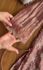 Vidhi Short Kurta And Palazzo Dress- Peach 🍑