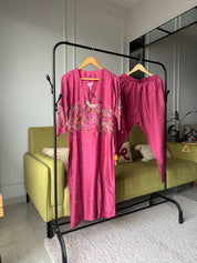 Saheli anghrakha hand work dress