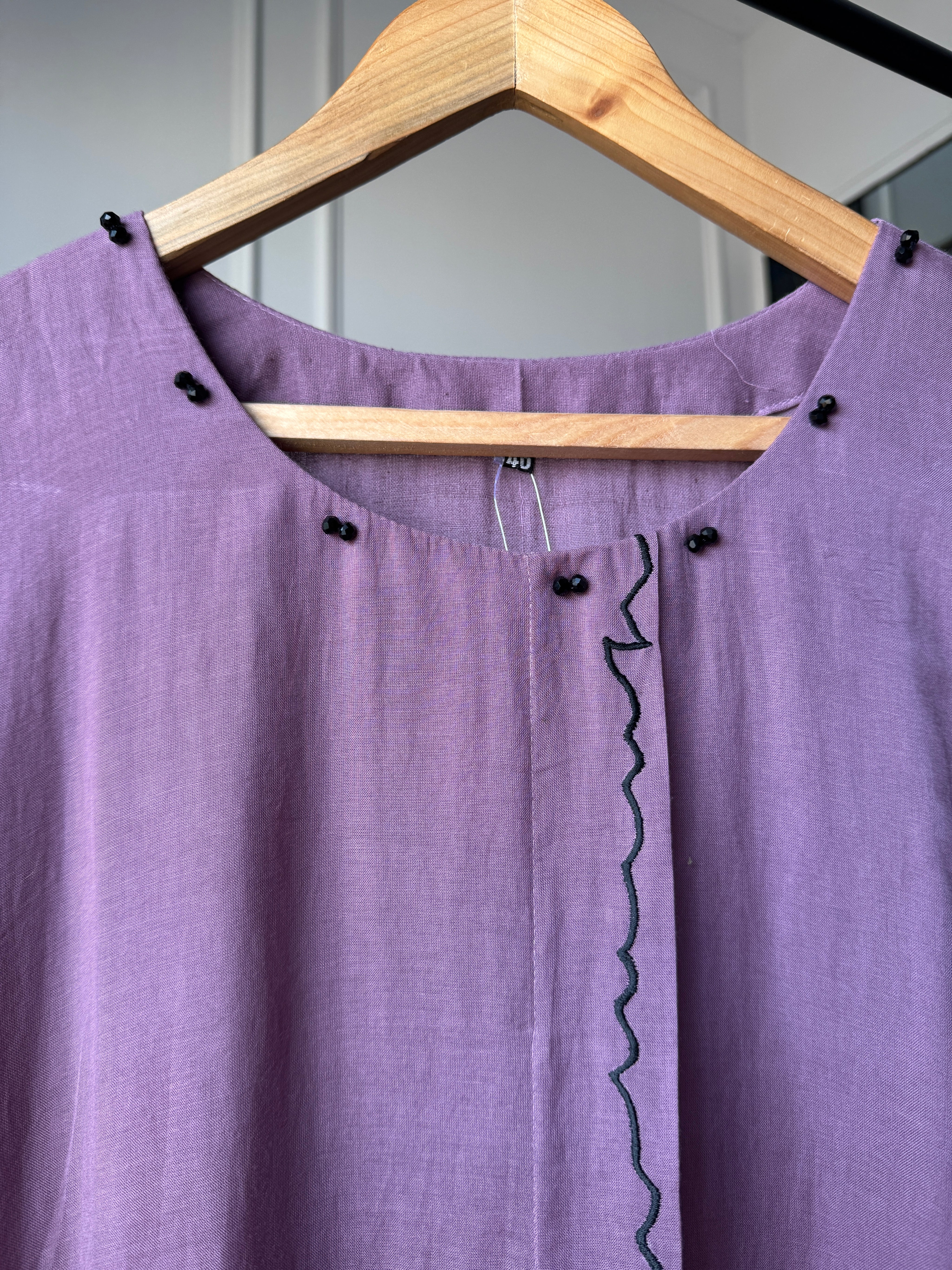 Mani Cut Work Aline Dress