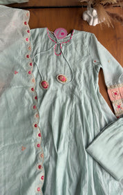 Shrishti Anarkali dress- Powder Blue