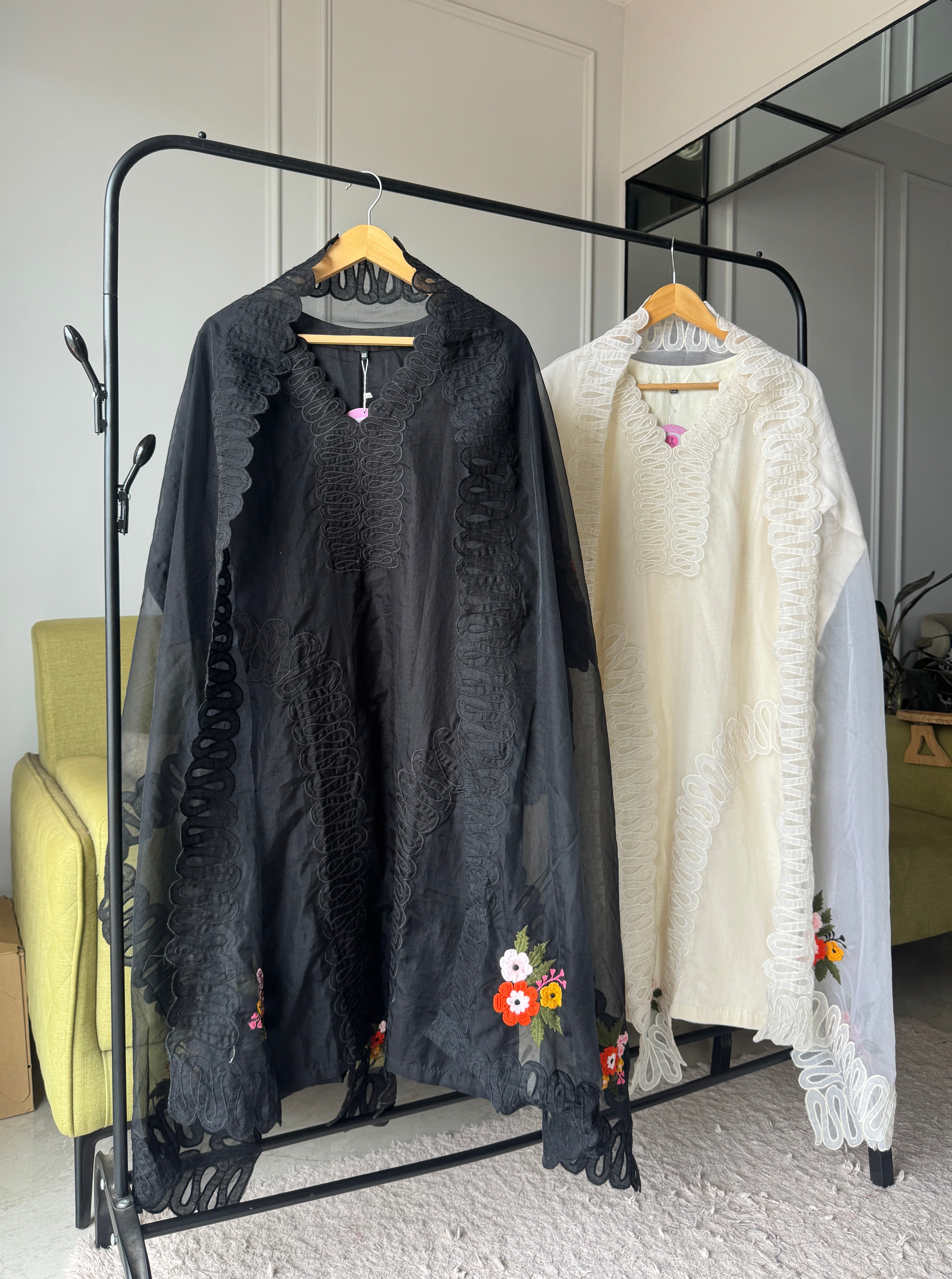 Dhanshree Less Embroided Set
