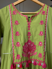 Avni Boho Style Cotton Anarkali