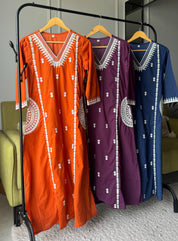 Jhalak Embroided Kurti With Pockets And Pants