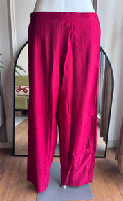 Julie Handwork Mul Chanderi Deess- Maroon
