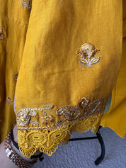 Alka Embroided Cotton Dress