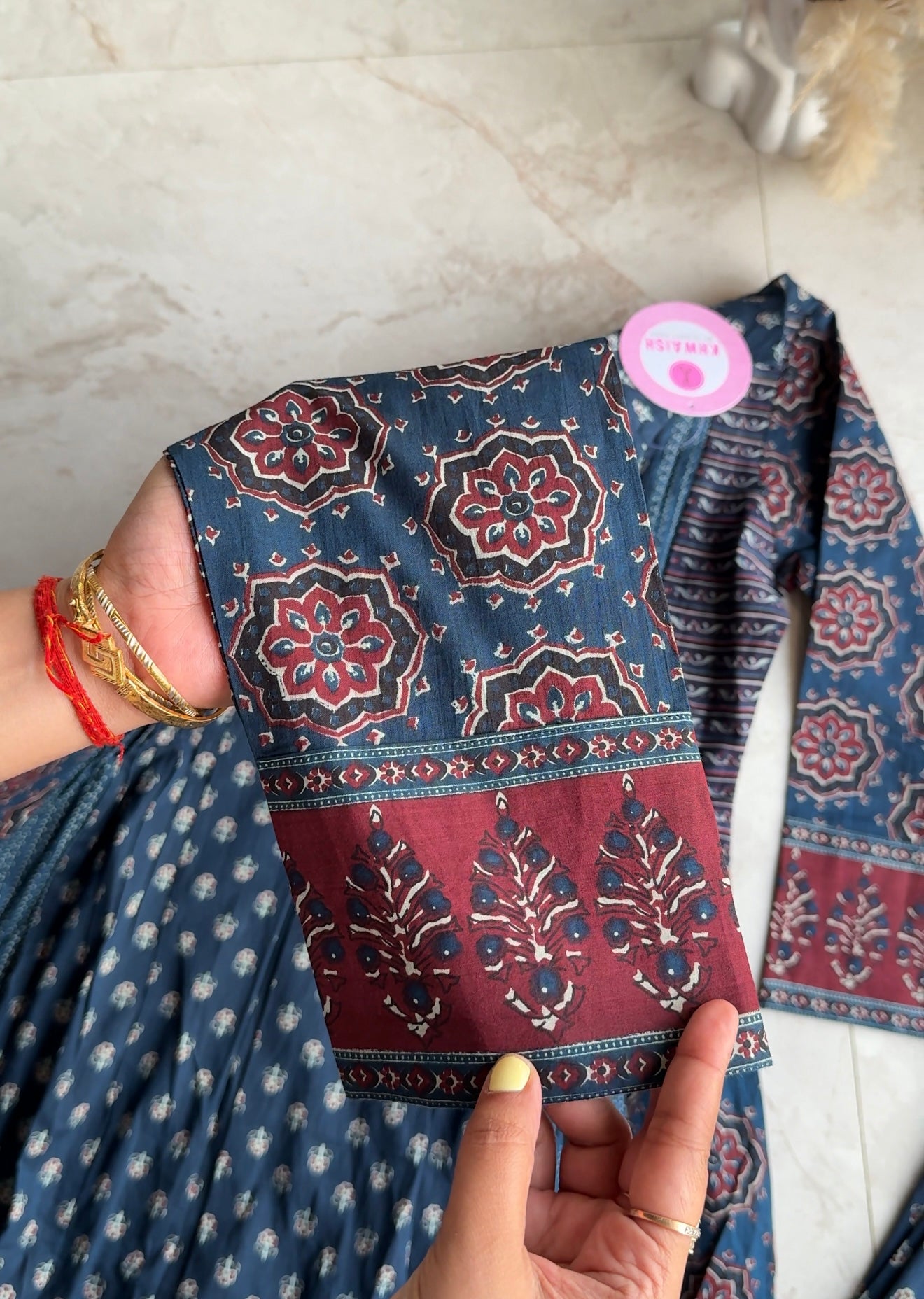 Julie Aline dress with palazzo and dupatta