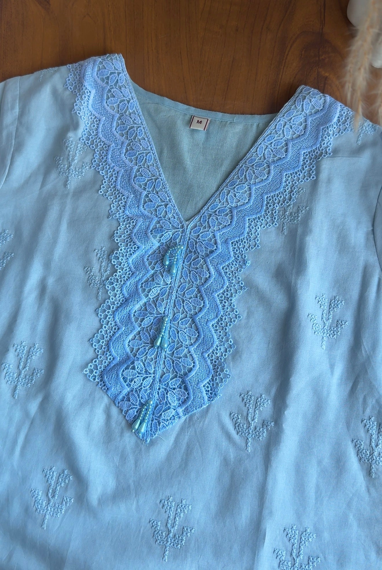 Tahini Lucknowi coord - Blue