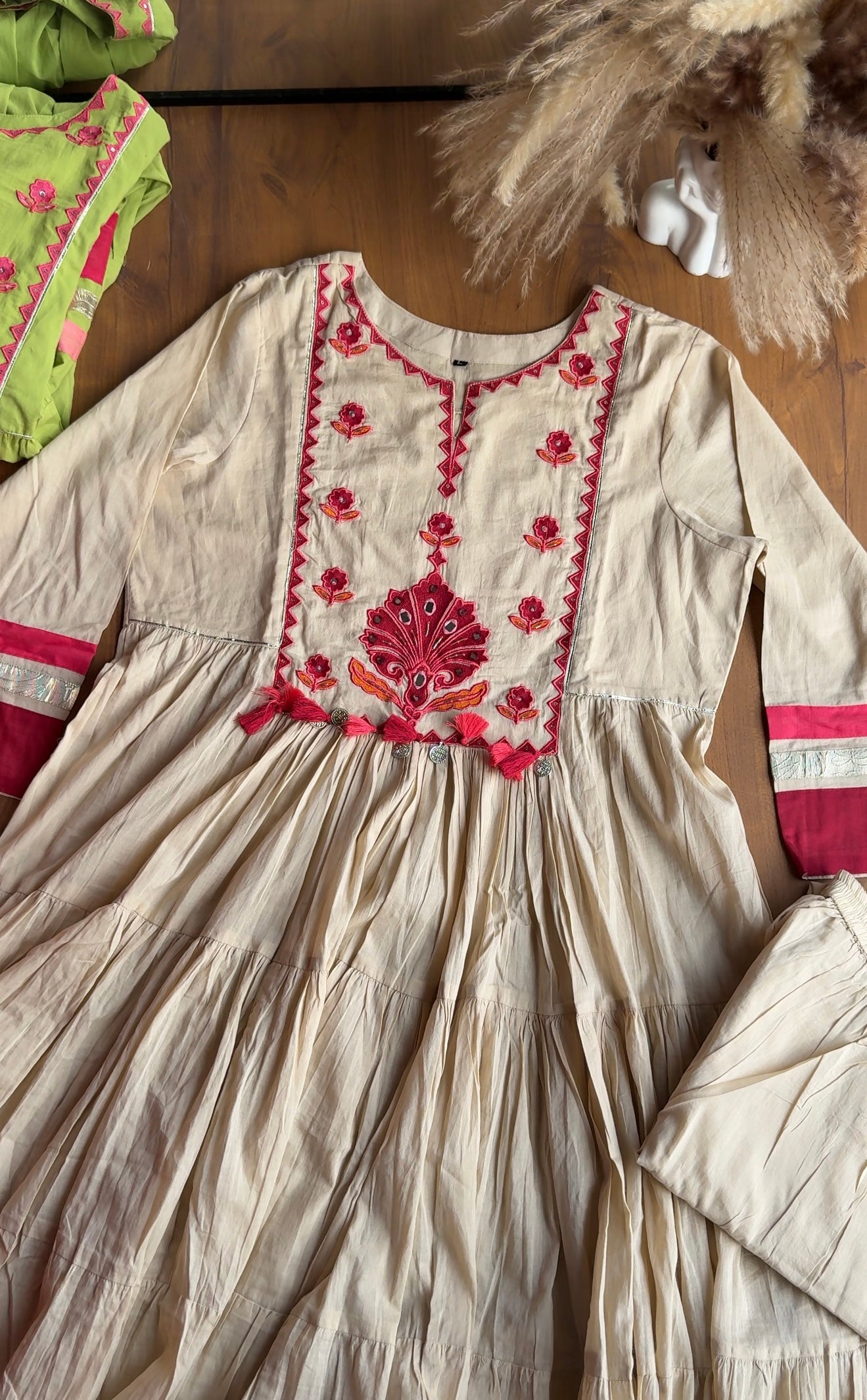 Avni Boho Style Cotton Anarkali