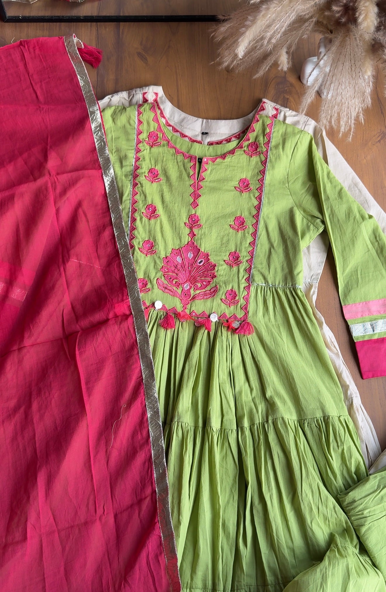 Avni Boho Style Cotton Anarkali