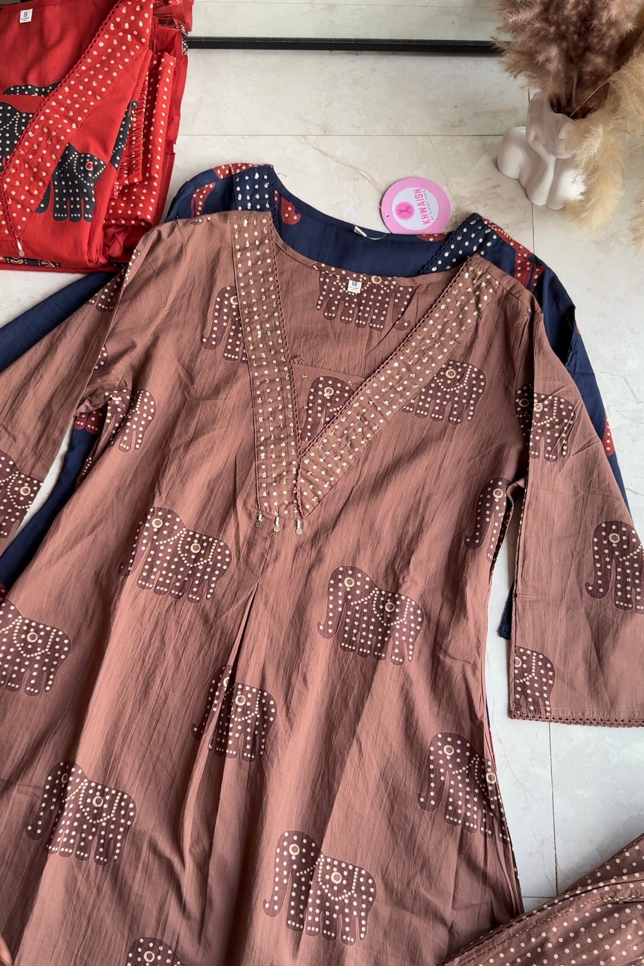 Tanisha v neck Aline dress