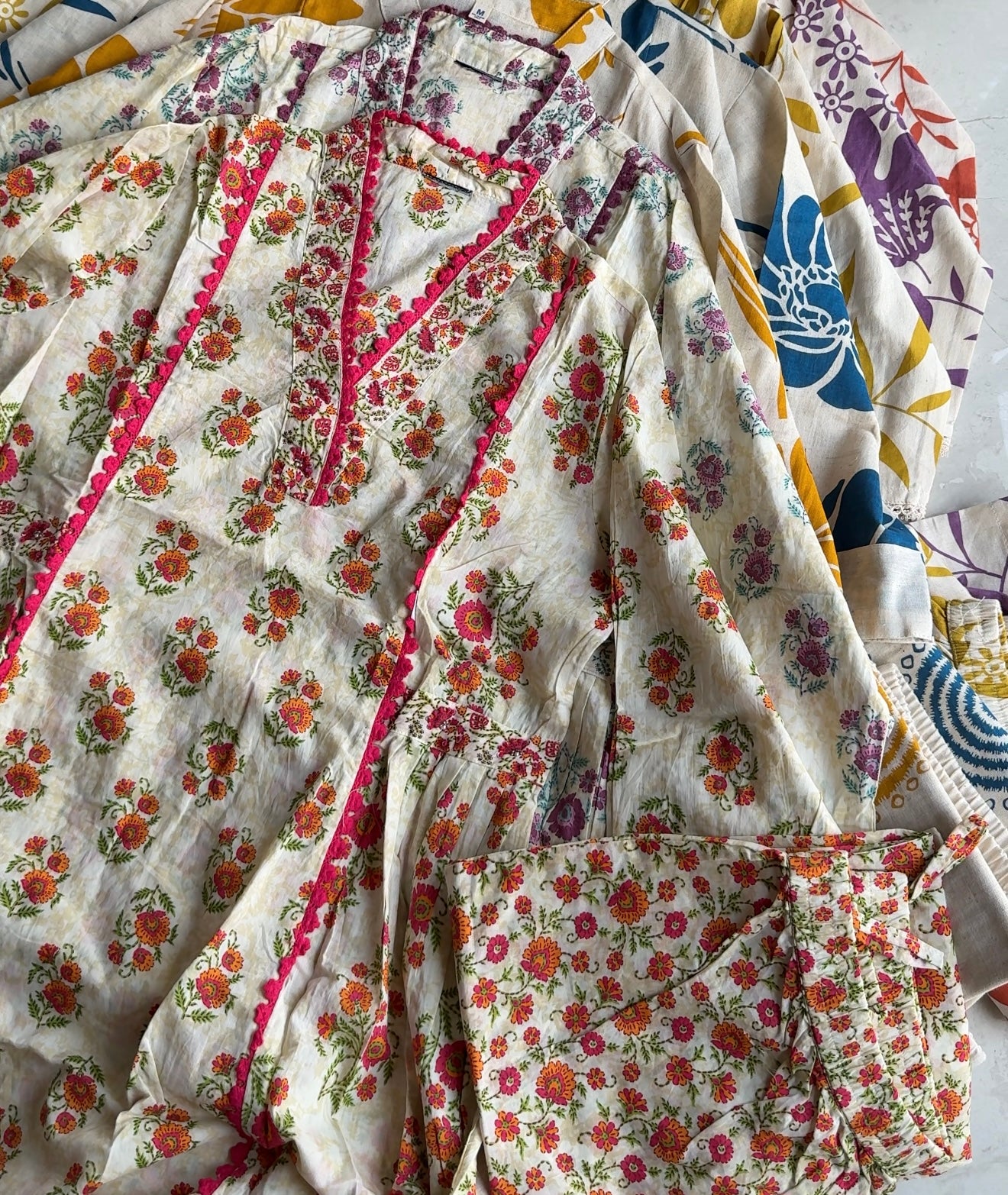 Payal Aline Kurti with palazzo set