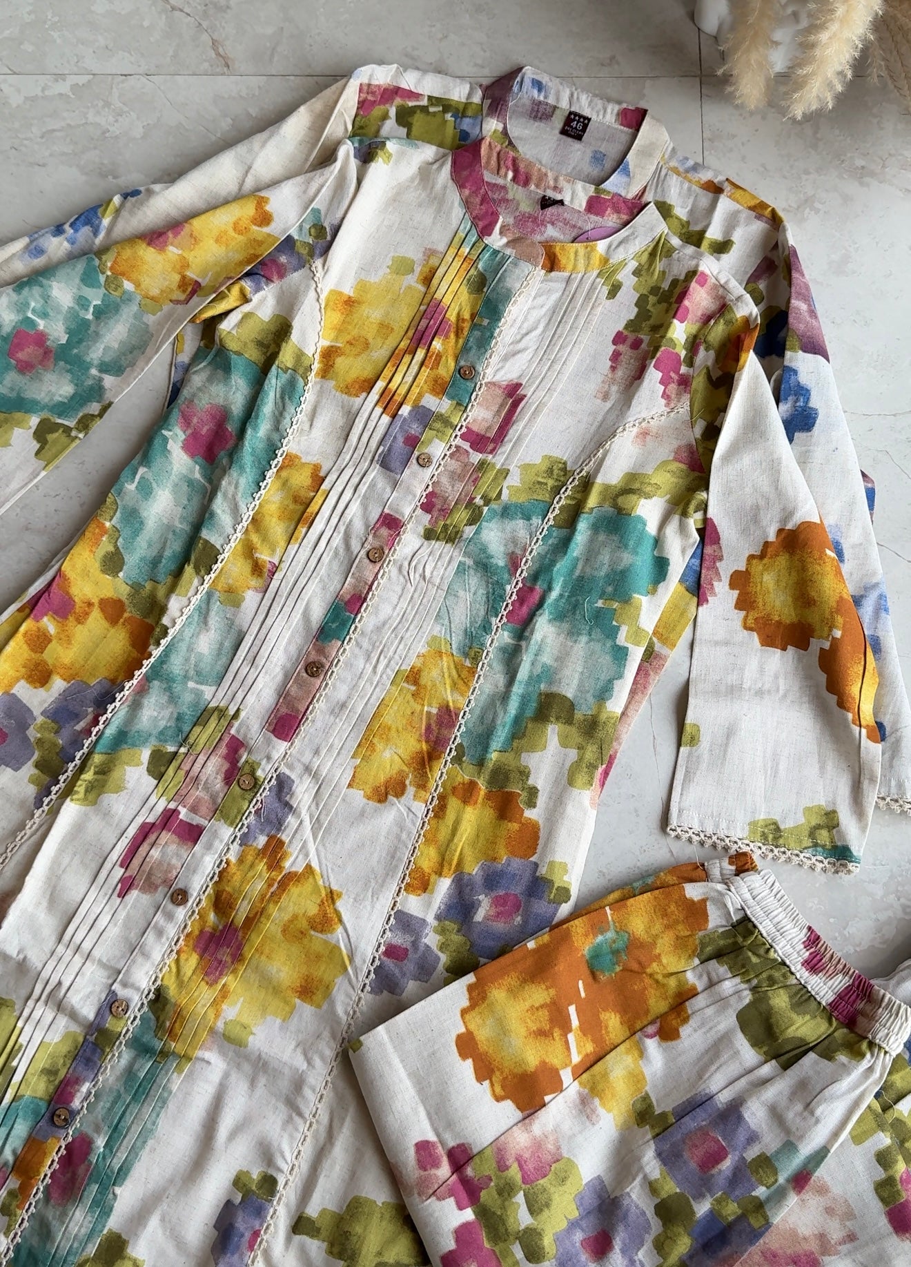 Ambrani Aline Kurti with palazzo pants
