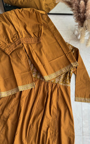 Falak cotton Anarkali with pockets