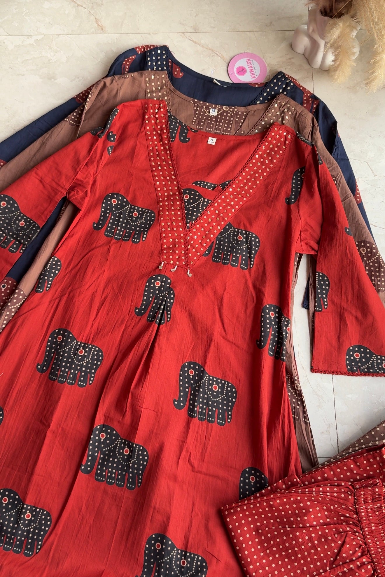Tanisha v neck Aline dress