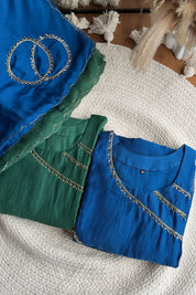 Aishwarya Handwork Suit Set - Green