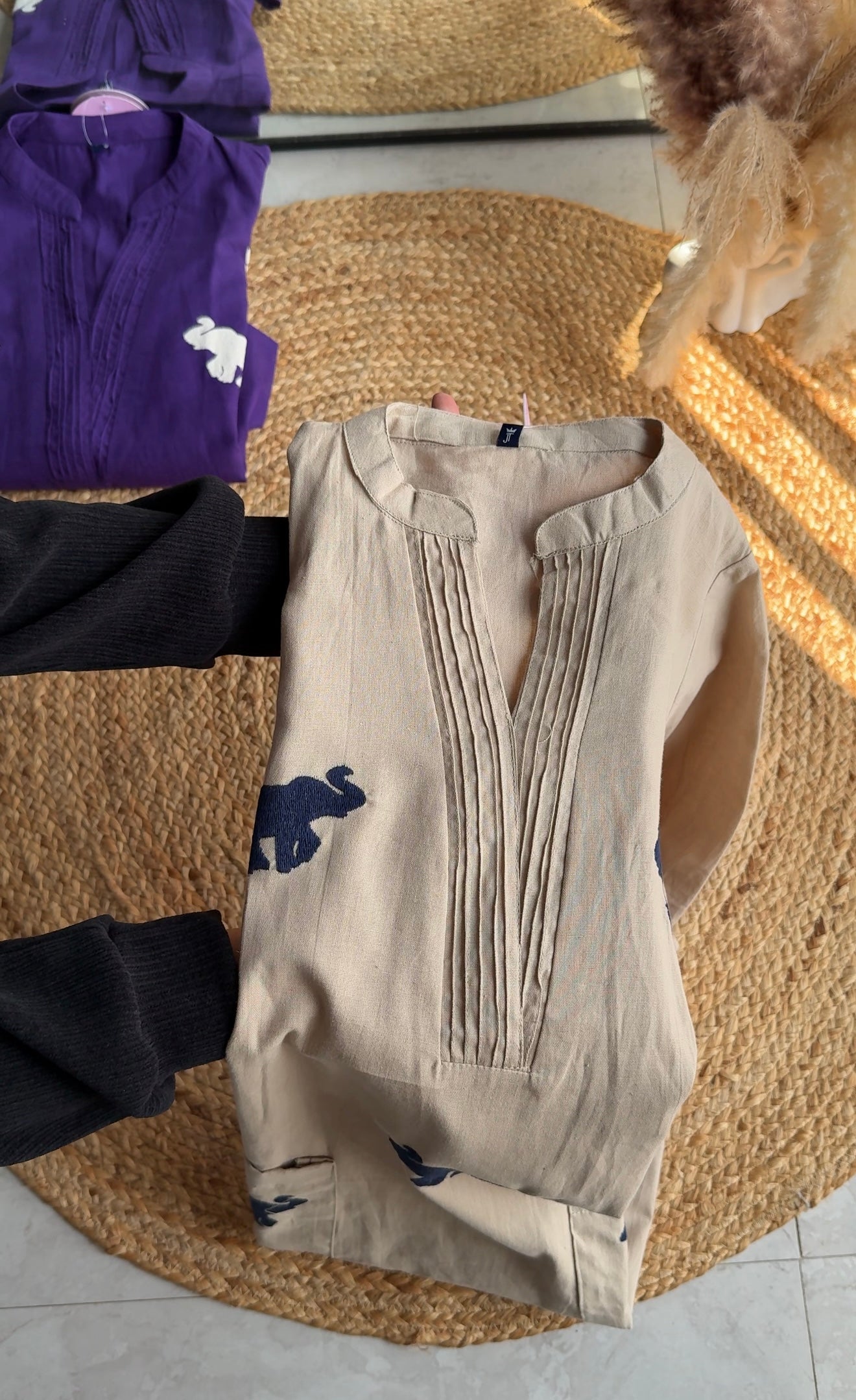 Nishi Aline pocket Kurti with pants