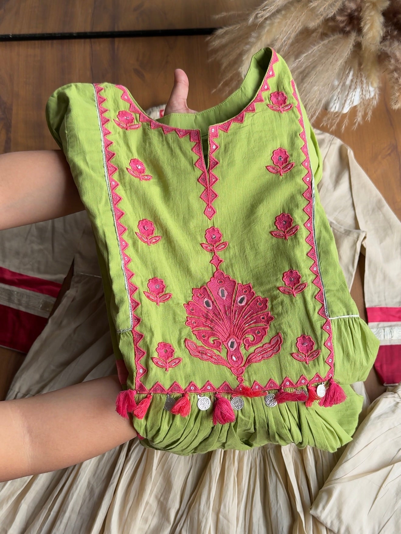 Avni Boho Style Cotton Anarkali