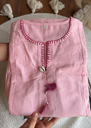 Viara embroidery Coords- Pink