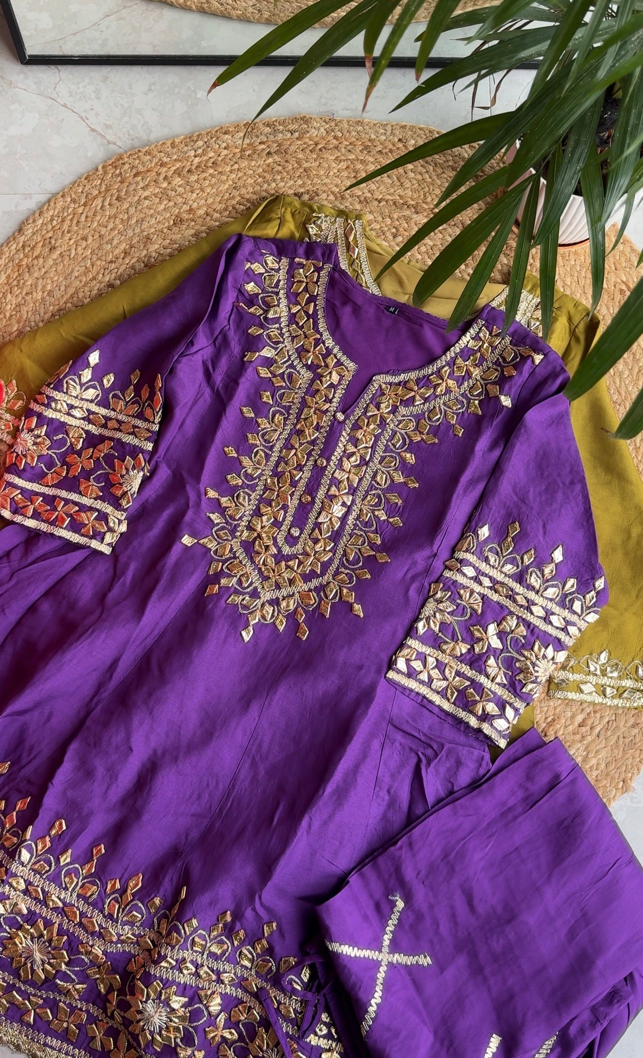 Neha short anarkali gotta dress